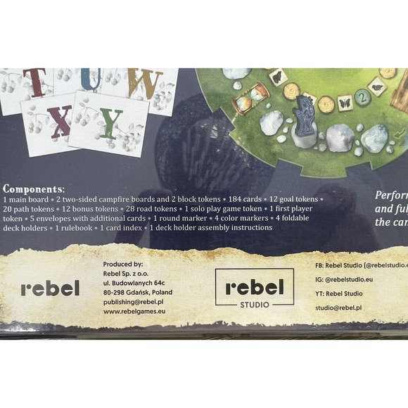 Meadow Board Game by Klemens Kalicki & Karolina Kyak Rebel Studio New and Sealed - Picture 4 of 9